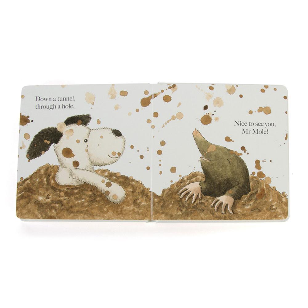 Livros De Histórias Jellycat Puppy Makes Mischief,19cm x 19cm x 2cm Branco | Portugal  ARLFJ-4820