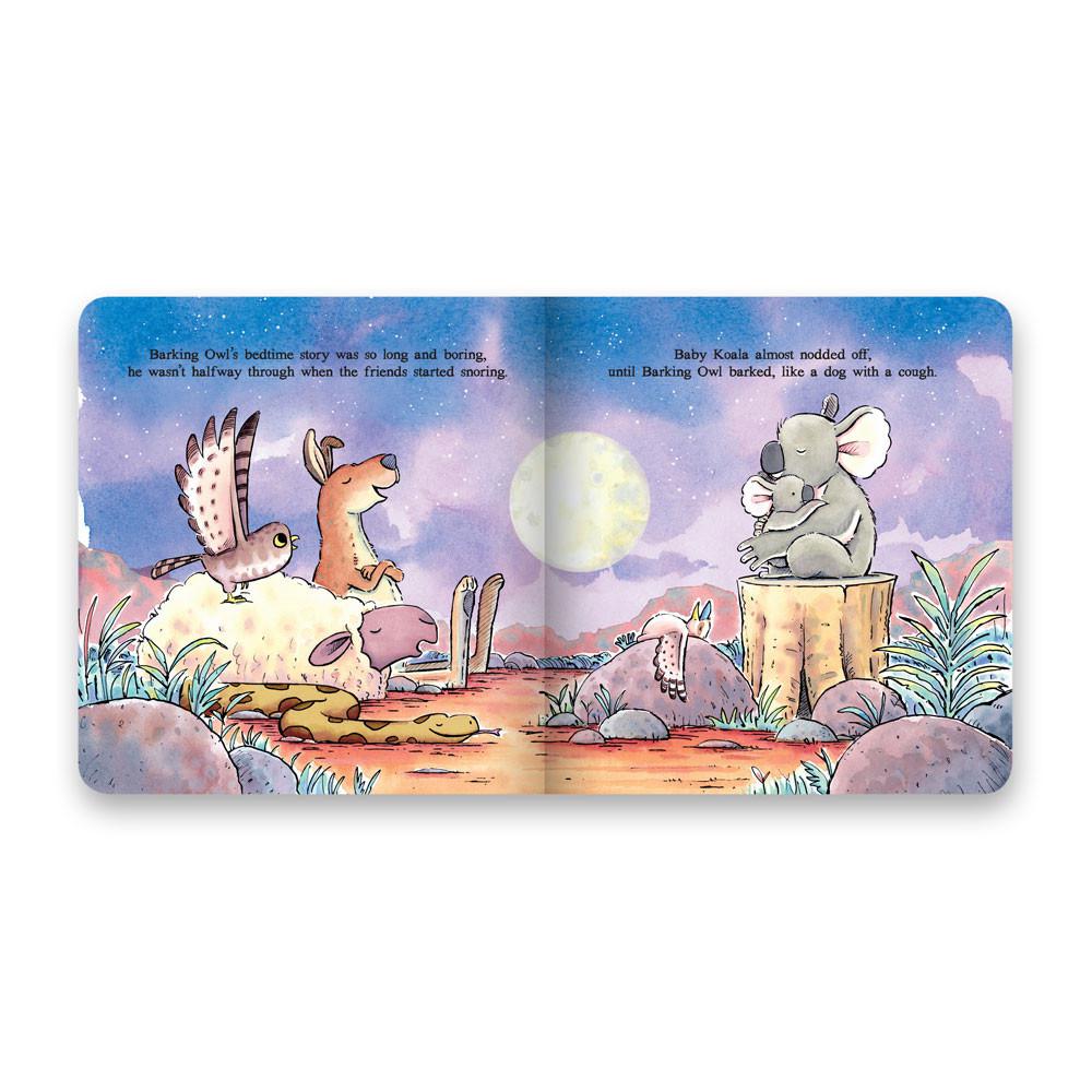 Livros De Histórias Jellycat The Koala Who Couldn't Sleep,21cm x 21cm x 2cm Cinzentas | Portugal  ZHKIB-7642