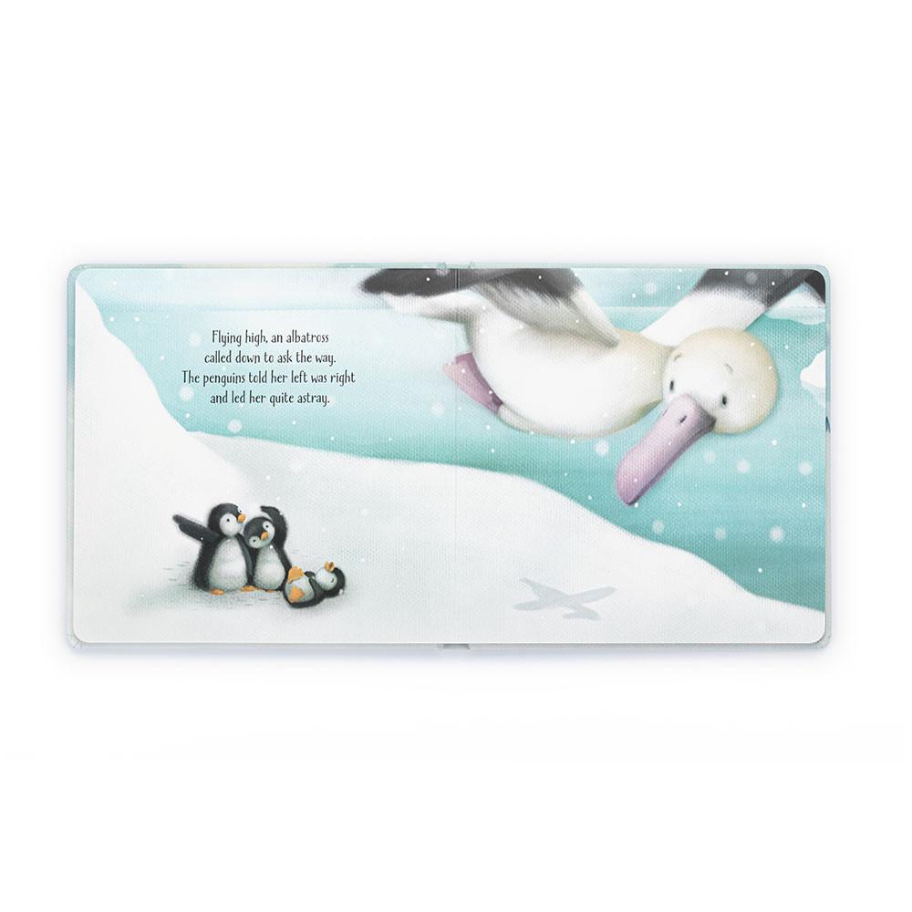 Livros De Histórias Jellycat The Naughty Penguins,21cm x 21cm x 2cm Branco | Portugal  TLXKR-0935