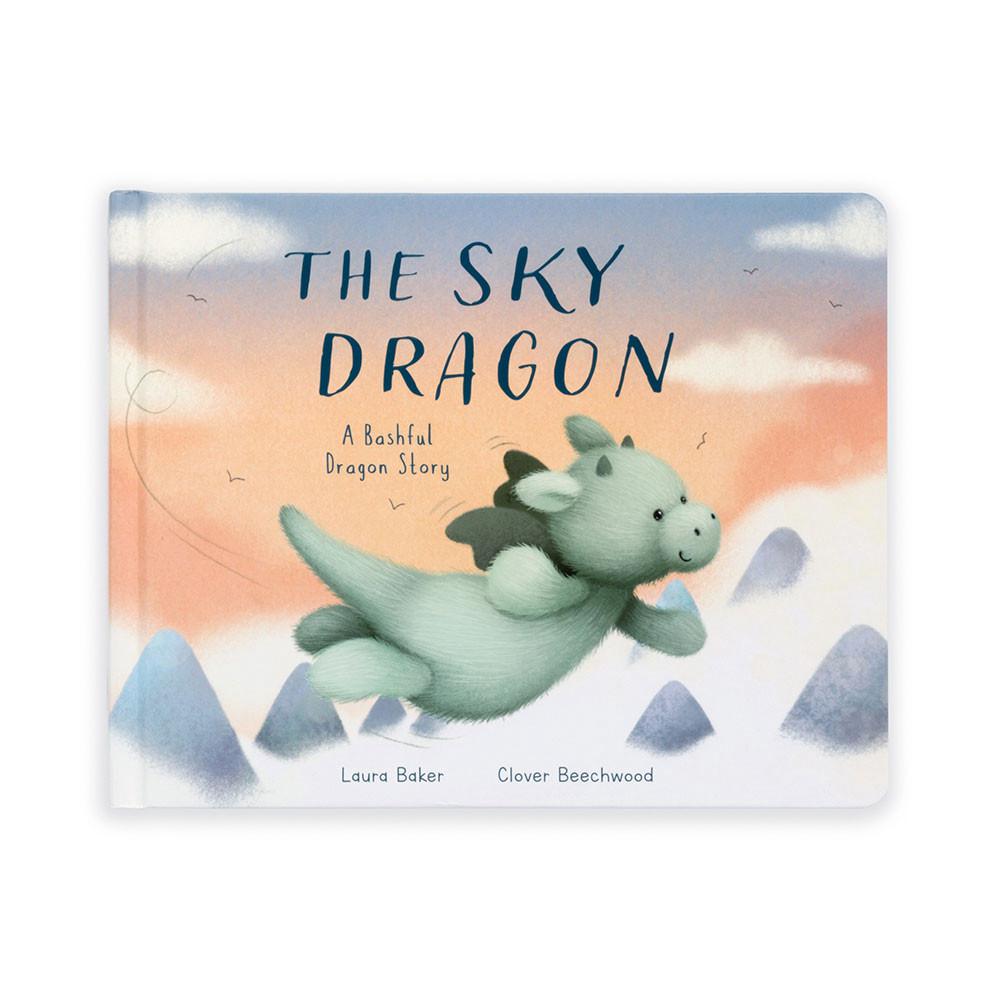 Livros De Histórias Jellycat The Sky Dragon,18cm x 23cm x 2cm Verdes | Portugal  MYPQN-0276
