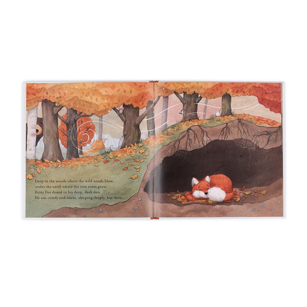 Livros De Histórias Jellycat Warm in the Storm,24cm x 25cm x 2cm Branco | Portugal  RTQUS-3148