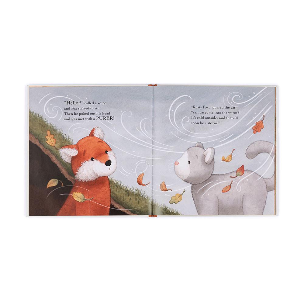 Livros De Histórias Jellycat Warm in the Storm,24cm x 25cm x 2cm Branco | Portugal  RTQUS-3148