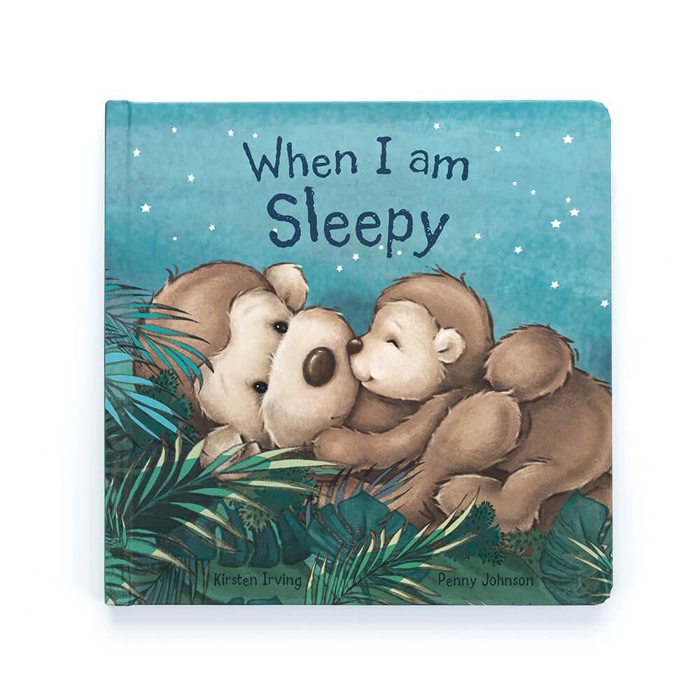 Livros De Histórias Jellycat When I Am Sleepy,21cm x 21cm x 2cm Marrom | Portugal  HDXAB-7062