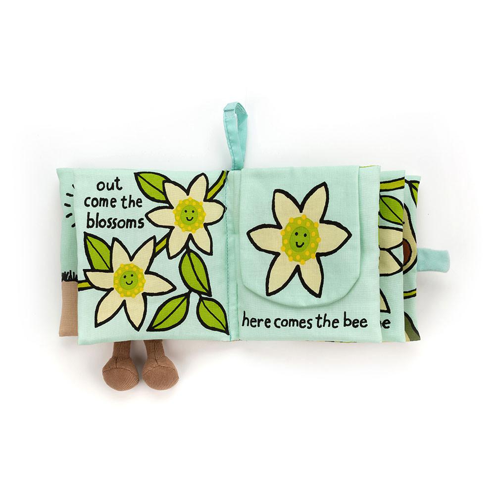 Livros Jellycat Avocado,15cm x 15cm x 5cm Verdes | Portugal  TKWGP-1398