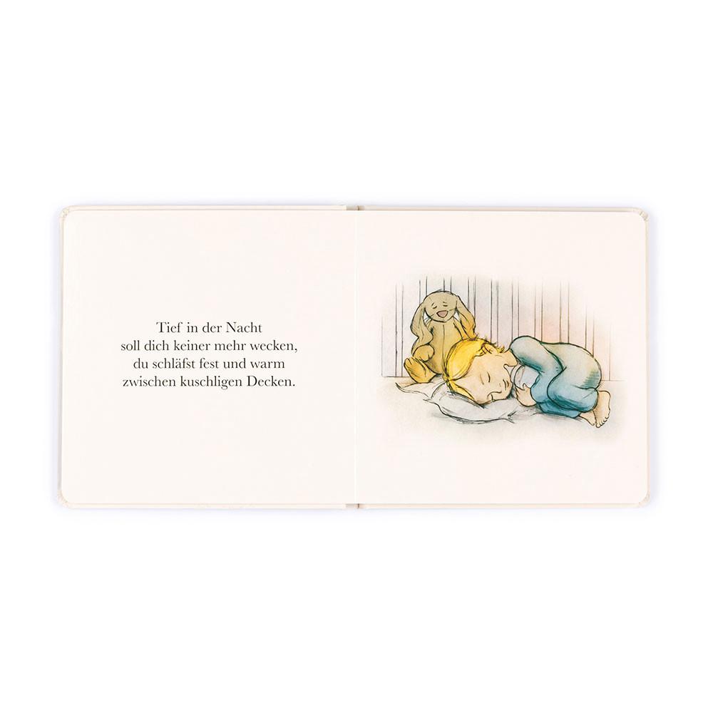 Livros Jellycat Haschen Schnuck Bleibt Wach Buch & Bashful Cottontail Coelhinha Medium Marrom | Portugal  XWVHP-0359