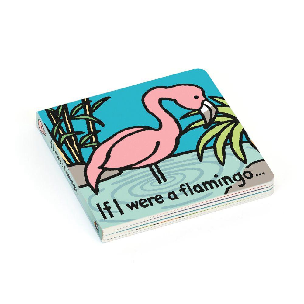 Livros Jellycat If I Were A Flamingo Board,15cm x 15cm x 2cm Rosa | Portugal  YRSIN-3178