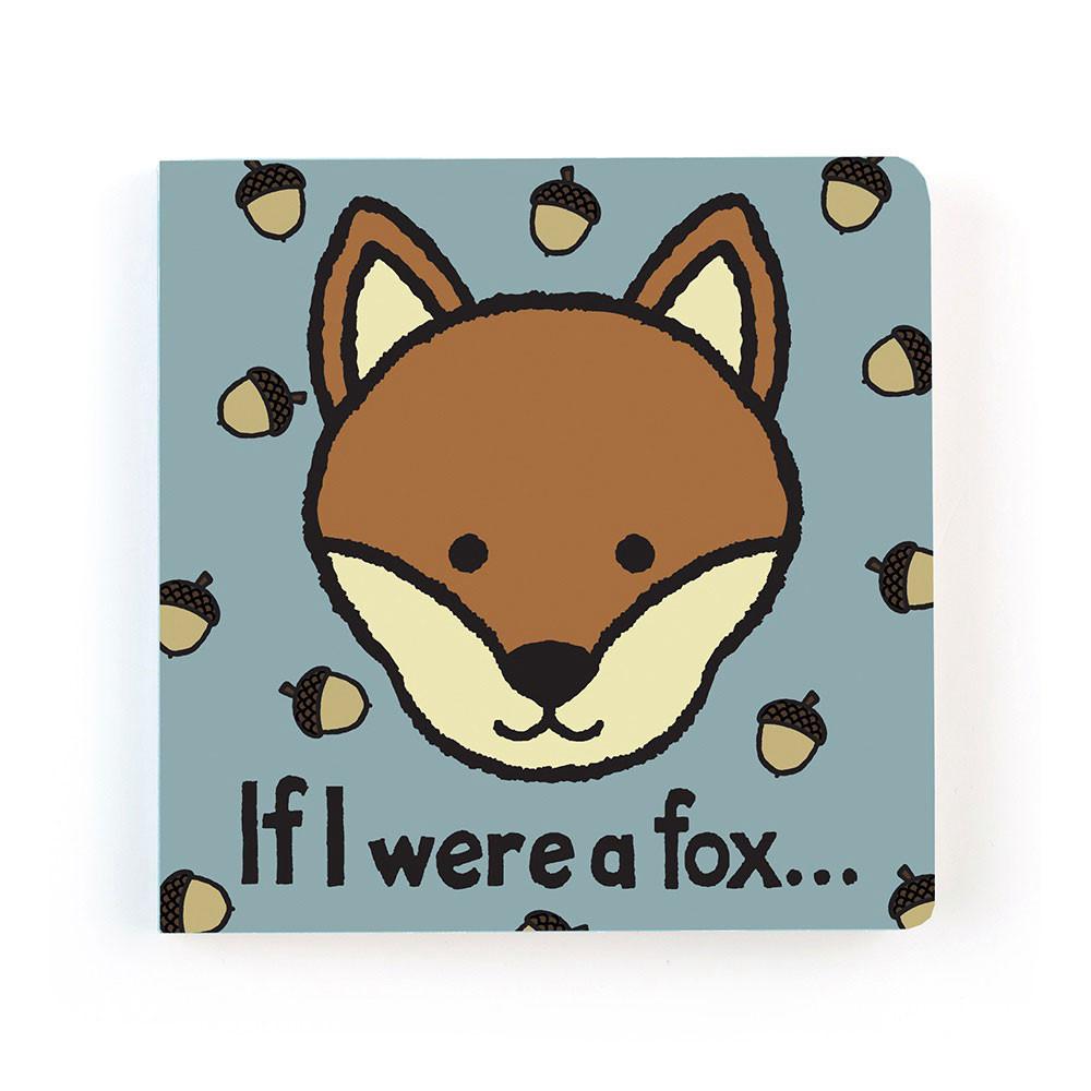 Livros Jellycat If I Were A Fox Board,15cm x 15cm x 2cm Laranja | Portugal  PCRHV-7965