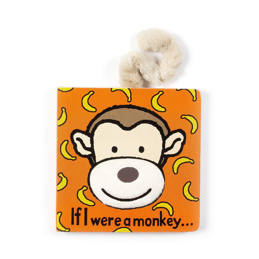 Livros Jellycat If I Were A Monkey Board,15cm x 15cm x 2cm Marrom | Portugal  HUWPE-8342