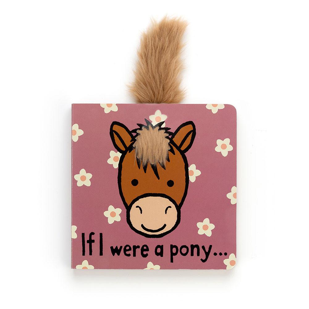 Livros Jellycat If I Were A Pony Board,15cm x 15cm x 2cm Marrom | Portugal  YVZDA-8430