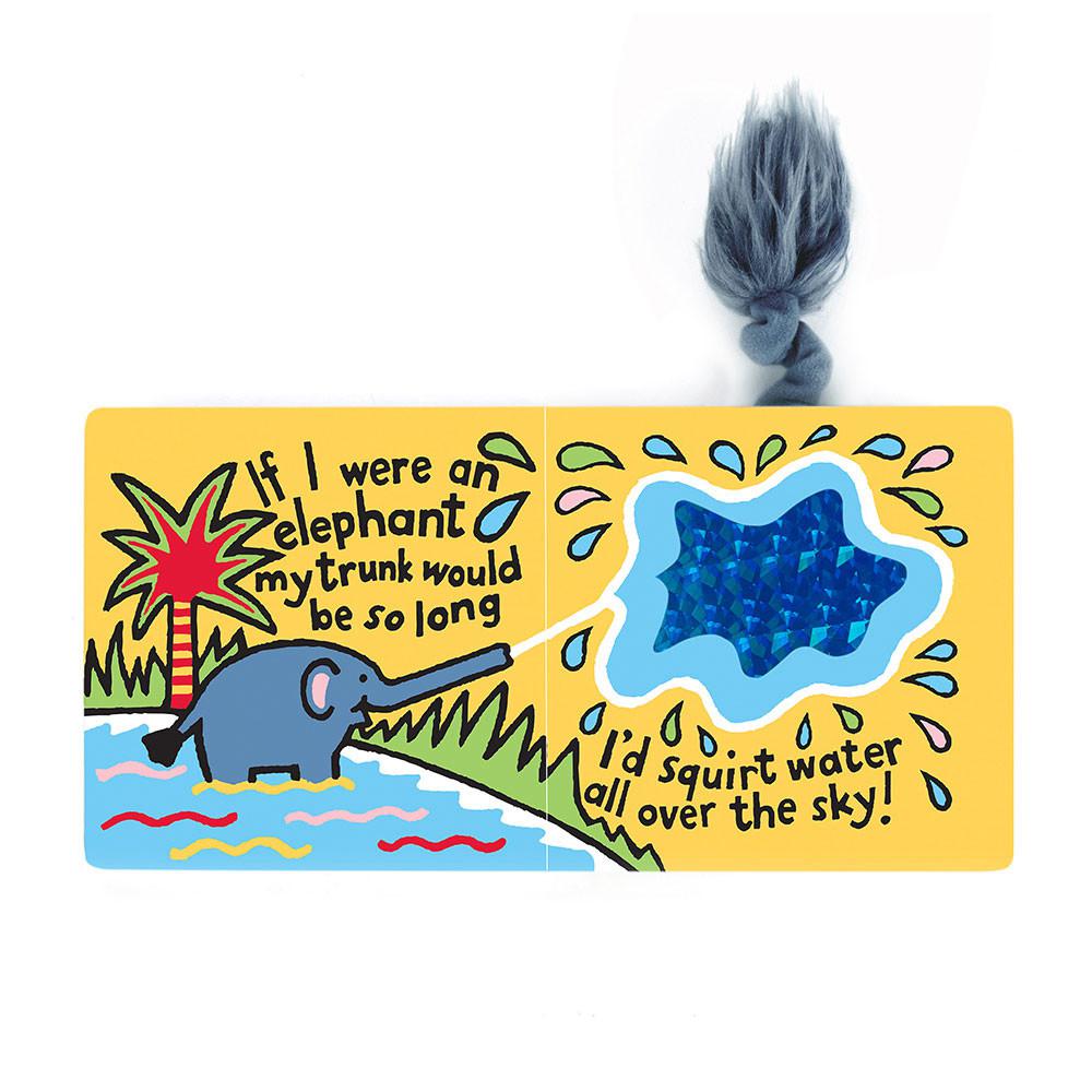 Livros Jellycat If I Were An Elephant Board and Fuddlewuddle Medium Azuis | Portugal  QJWCK-9350