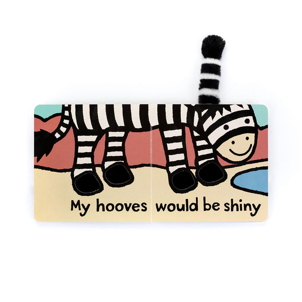 Livros Jellycat If I were a Zebra Board,15cm x 15cm x 2cm Branco | Portugal  RGOTB-5083