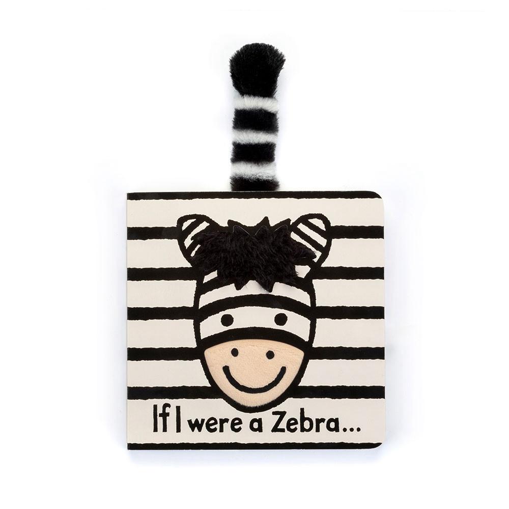 Livros Jellycat If I were a Zebra Board,15cm x 15cm x 2cm Branco | Portugal  RGOTB-5083