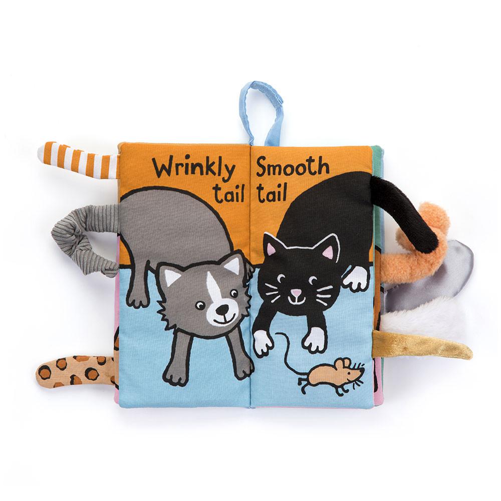 Livros Jellycat Kitten Tails Activity,22cm x 13cm x 5cm Azuis | Portugal  TLYKF-1403