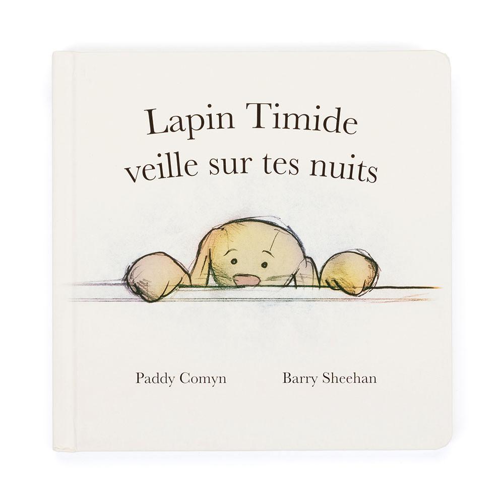Livros Jellycat Lapin Timide Veille Sur Tes Nuits and Bashful Cottontail Coelhinha Medium Marrom | Portugal  DHUIR-0716