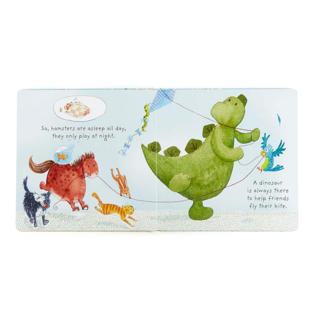 Livros Jellycat My Best Pet and Bashful Dino Medium Verdes | Portugal  YUBON-0853