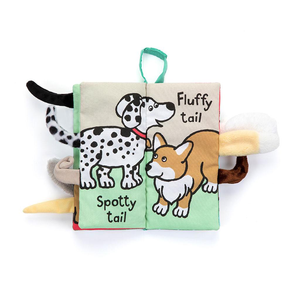 Livros Jellycat Puppy Tails Activity,22cm x 13cm x 5cm Verdes | Portugal  WTHNR-0487
