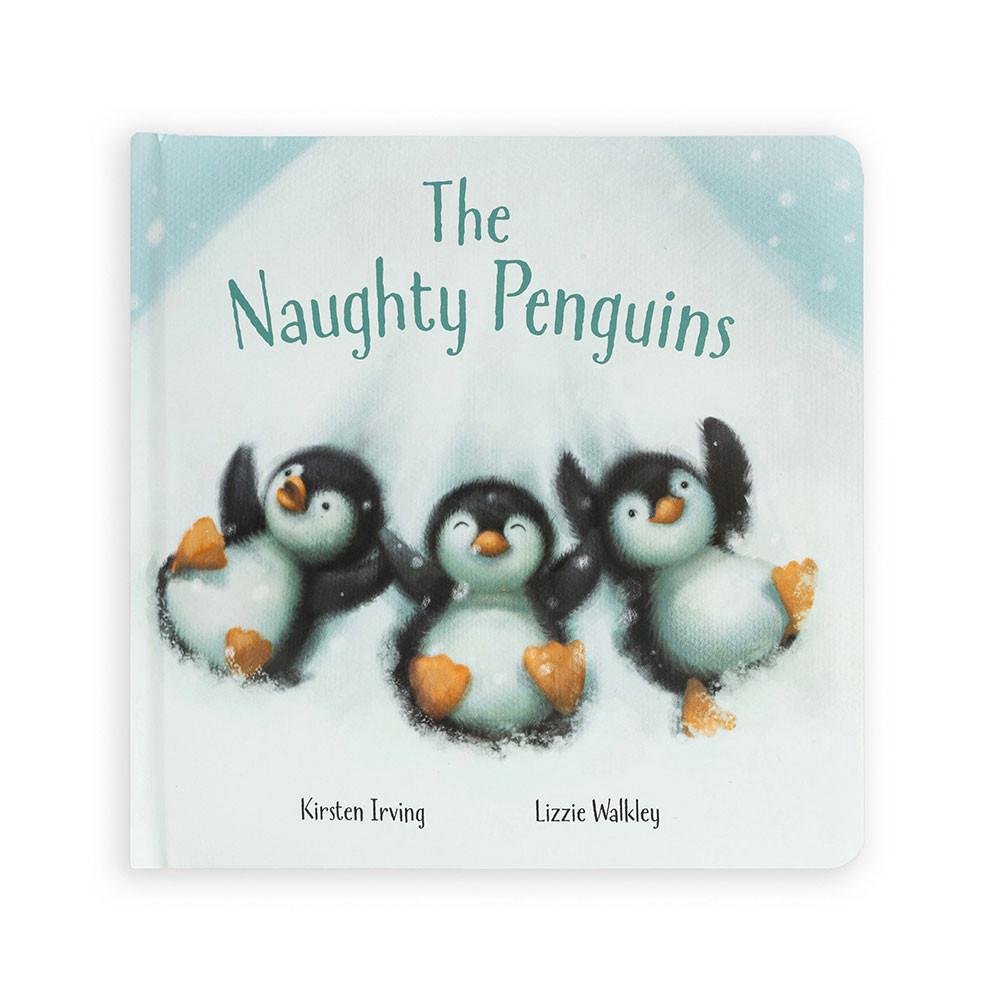 Livros Jellycat The Naughty Penguins and Peanut Penguin Medium Pretas | Portugal  HBDLW-4201