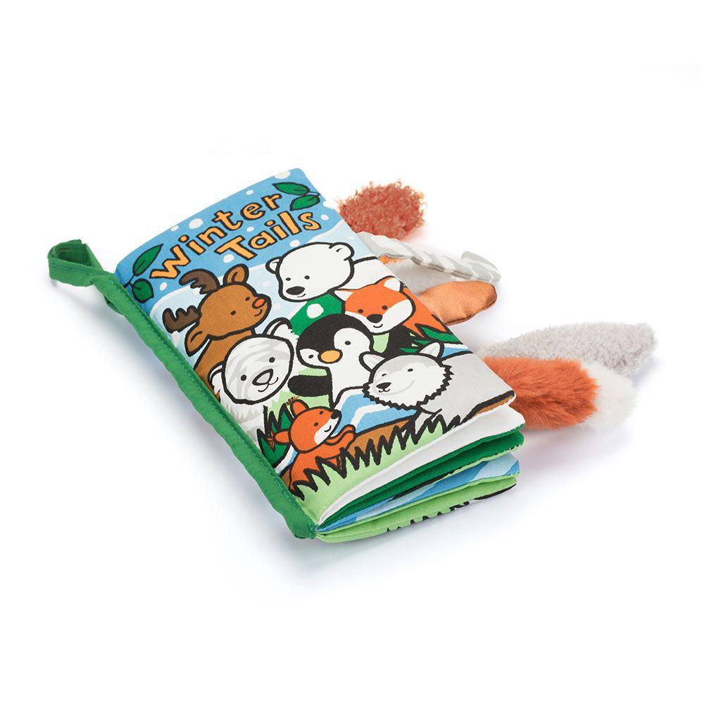 Livros Jellycat Winter Tails Activity,22cm x 13cm x 5cm Azuis | Portugal  NPGXU-2490