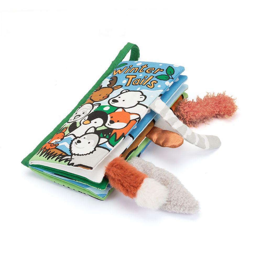 Livros Jellycat Winter Tails Activity,22cm x 13cm x 5cm Azuis | Portugal  NPGXU-2490