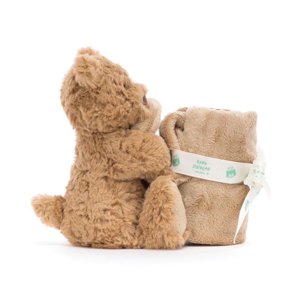 Mantinha Jellycat Bartholomew Bear,13cm x 34cm x 34cm Marrom | Portugal  FMLEV-6031
