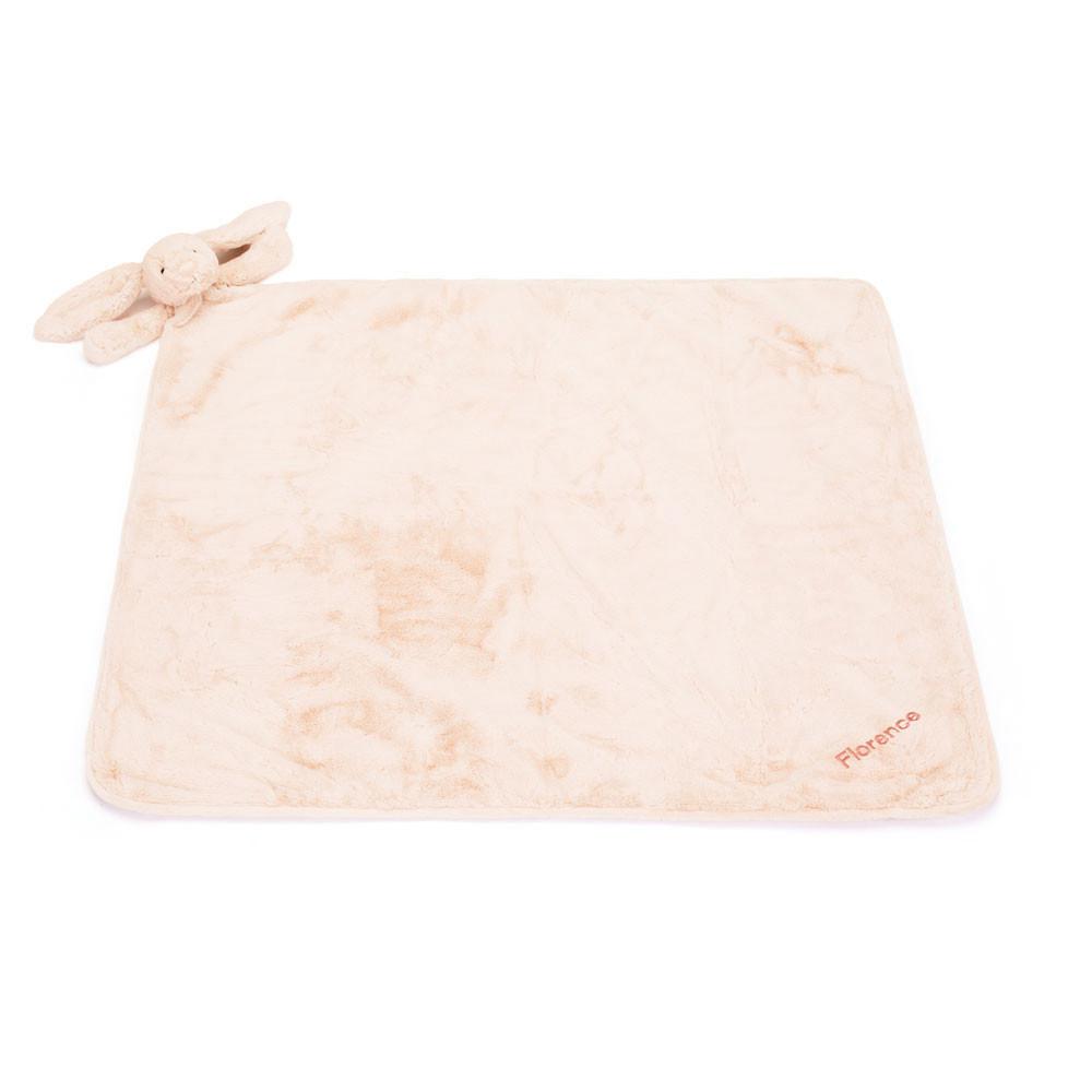 Mantinha Jellycat Bashful Blush Coelhinha Blankie,56cm x 70cm x 9cm Rosa | Portugal  ZDQJL-3509