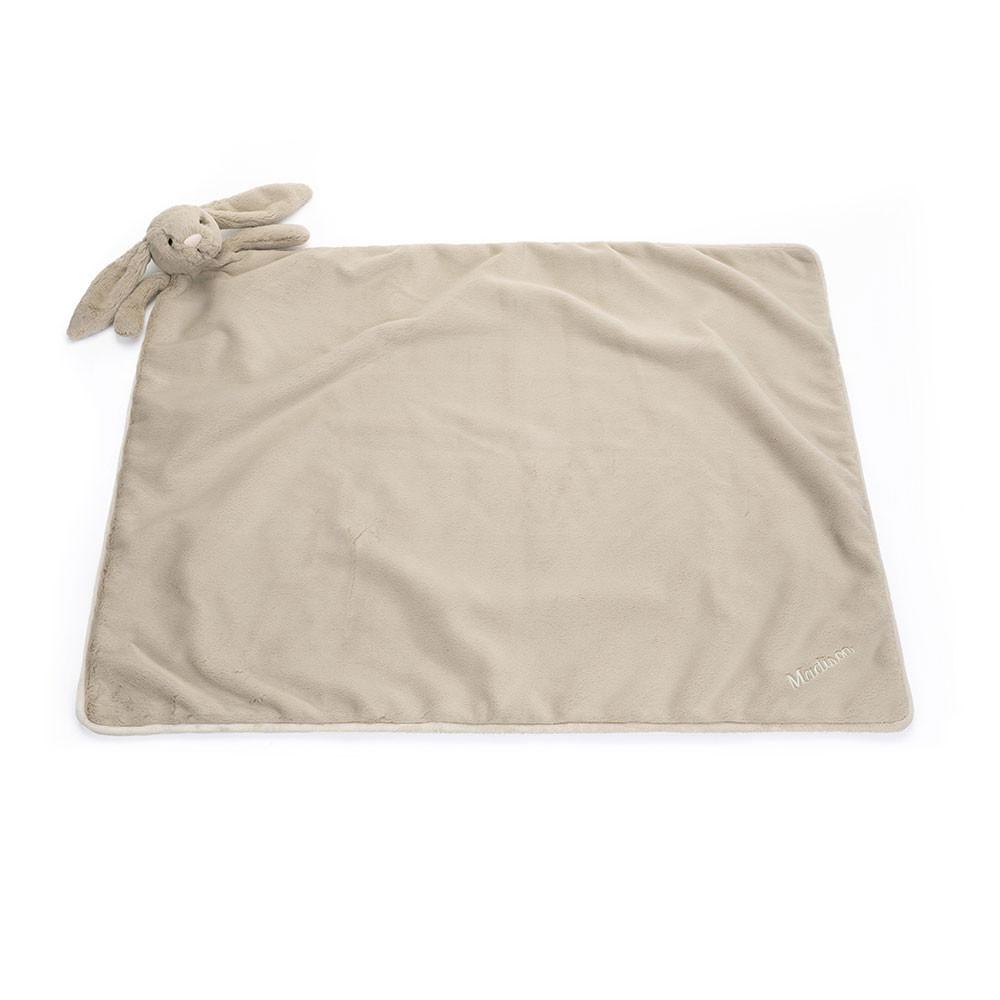 Mantinha Jellycat Bashful Coelhinha Blankie,56cm x 70cm x 9cm Bege | Portugal  AUEGC-4936