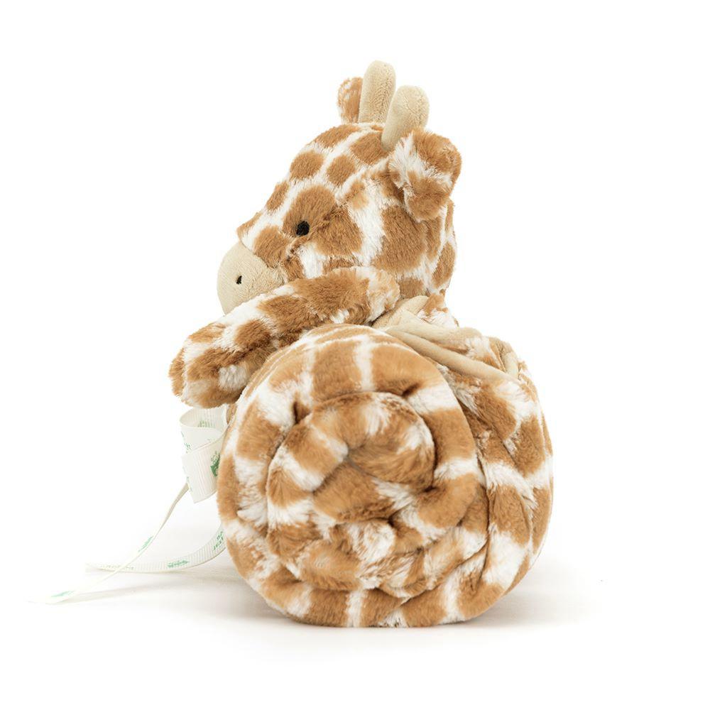 Mantinha Jellycat Bashful Giraffe Blankie,27cm x 20cm x 7cm Laranja | Portugal  KZIEY-2907