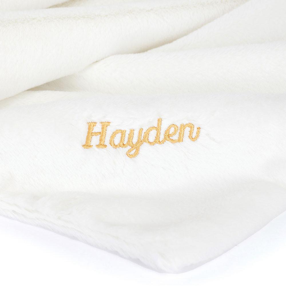 Mantinha Jellycat Bashful Luxe Coelhinha Luna Blankie,56cm x 70cm x 9cm Branco | Portugal  UNIQV-0625