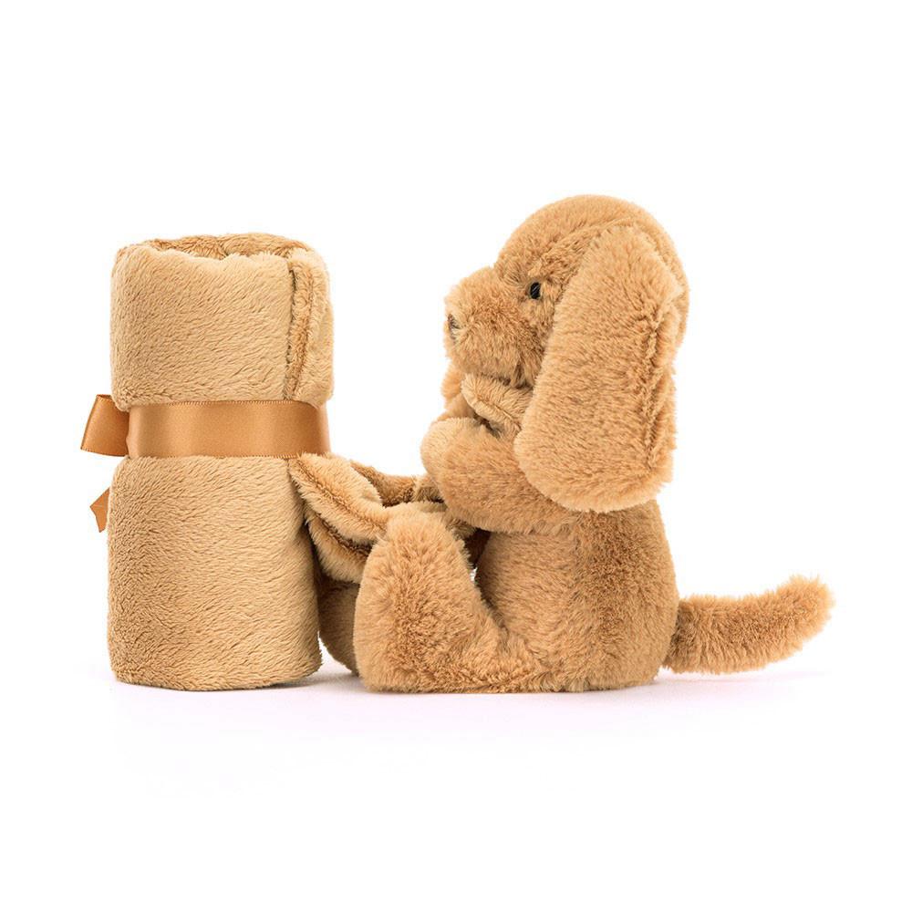 Mantinha Jellycat Bashful Toffee Puppy,15cm x 34cm x 34cm Marrom | Portugal  NTWCM-0185