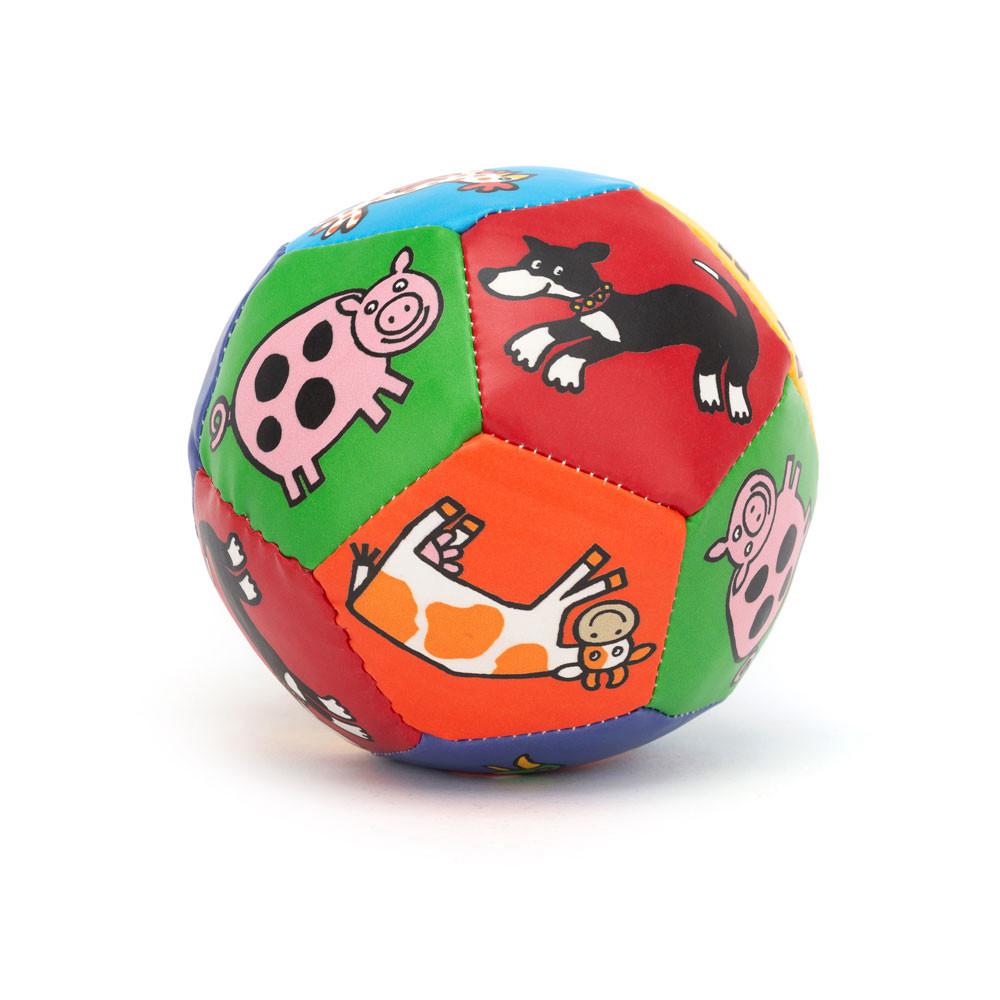 Mantinha Jellycat Farm Tails Boing Ball,10cm x 10cm x 10cm Vermelhas | Portugal  EWHAF-6510