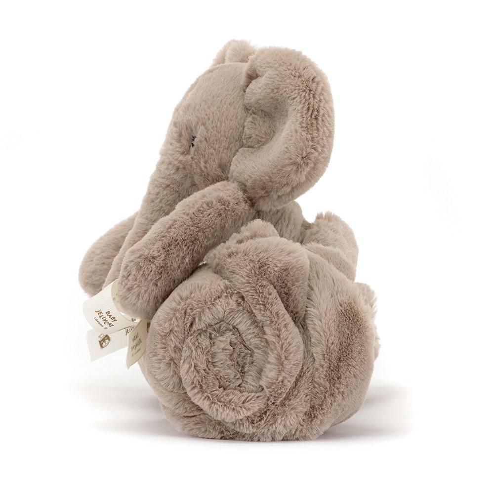 Mantinha Jellycat Smudge Elephant Blankie,56cm x 70cm x 9cm Cinzentas | Portugal  AFHQP-4865