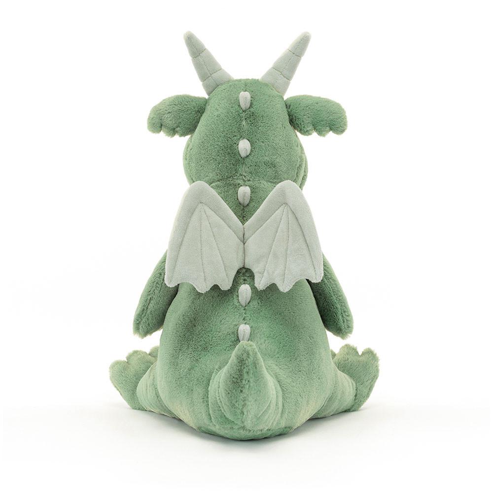 Peluche Jellycat Adon Dragon,32cm x 15cm x 16cm Verdes | Portugal  YJAFL-5297