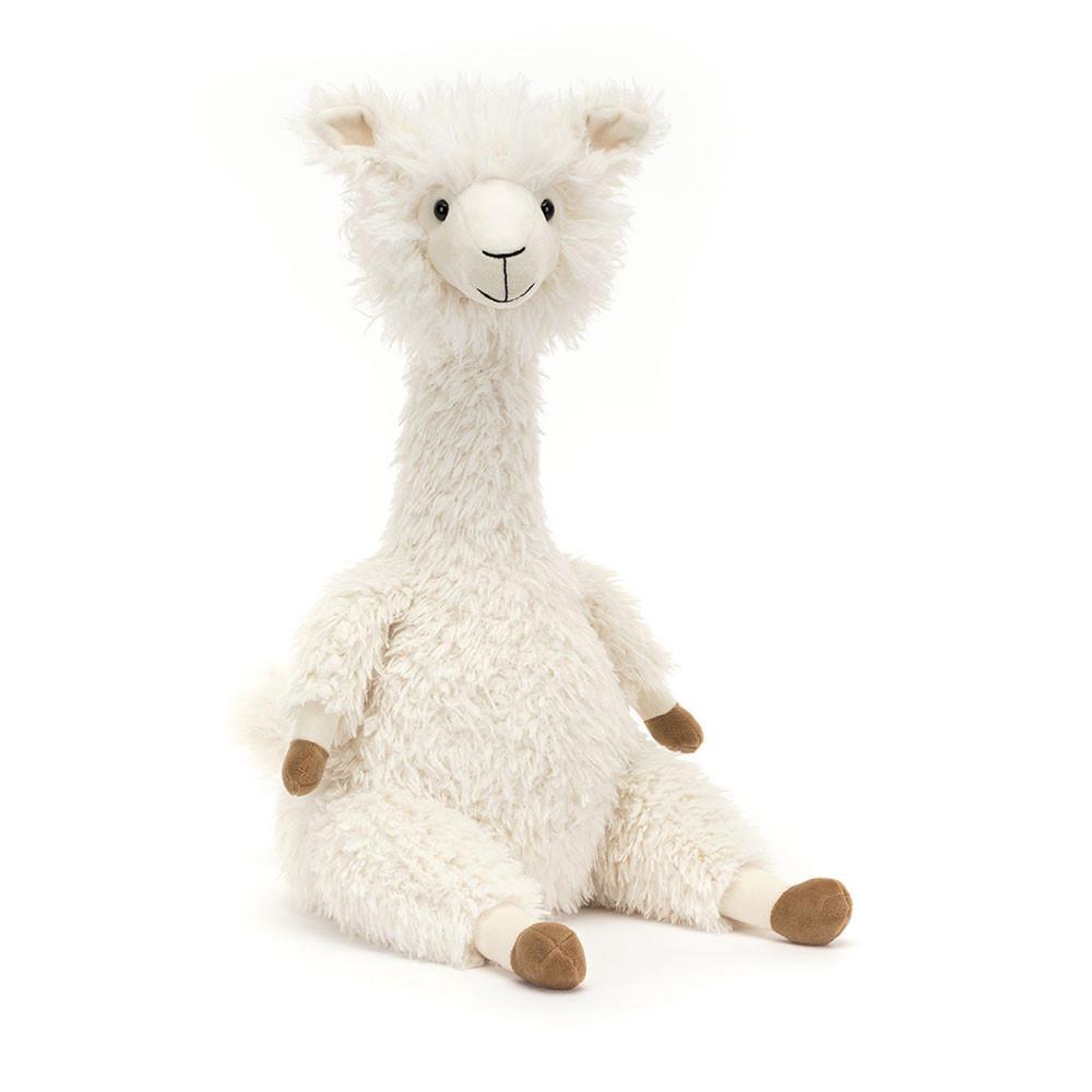 Peluche Jellycat Alonso Alpaca,41cm x 20cm x 17cm Branco | Portugal  MIQKZ-7542