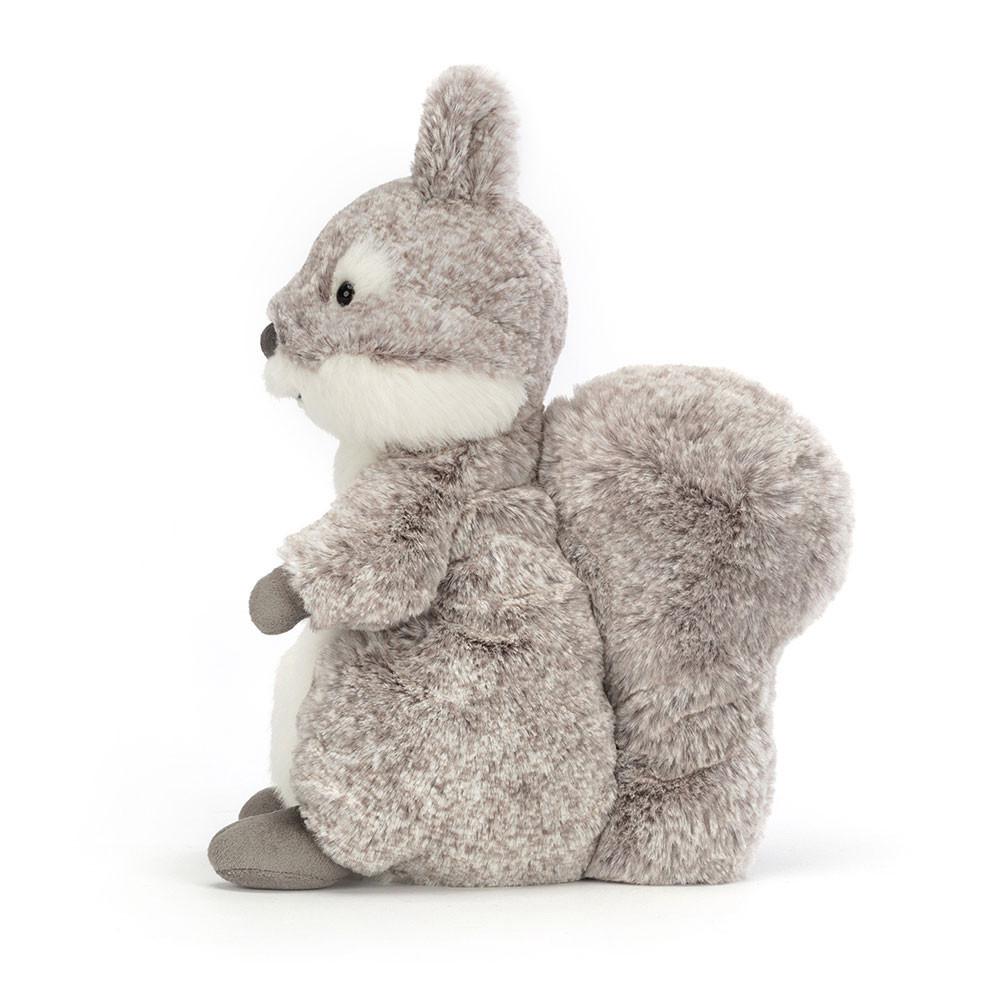 Peluche Jellycat Ambrosie Squirrel,22cm x 11cm x 9cm Cinzentas | Portugal  TXFSC-1527