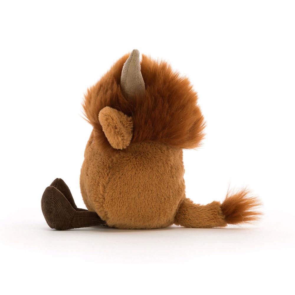 Peluche Jellycat Amuseabean Highland Cow,12cm x 9cm x 6cm Marrom | Portugal  YVECJ-3512