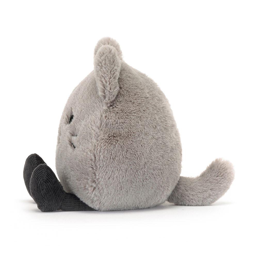 Peluche Jellycat Amuseabean Kitty,4.7in x 3.5in x 2.4in Cinzentas | Portugal  NXQOC-9531