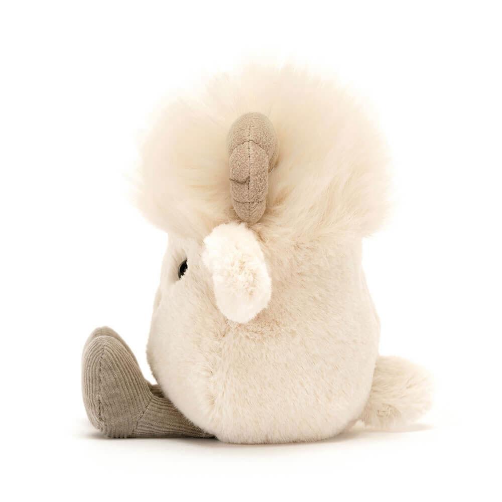 Peluche Jellycat Amuseabean Ram,12cm x 9cm x 6cm Branco | Portugal  SLYRI-6281