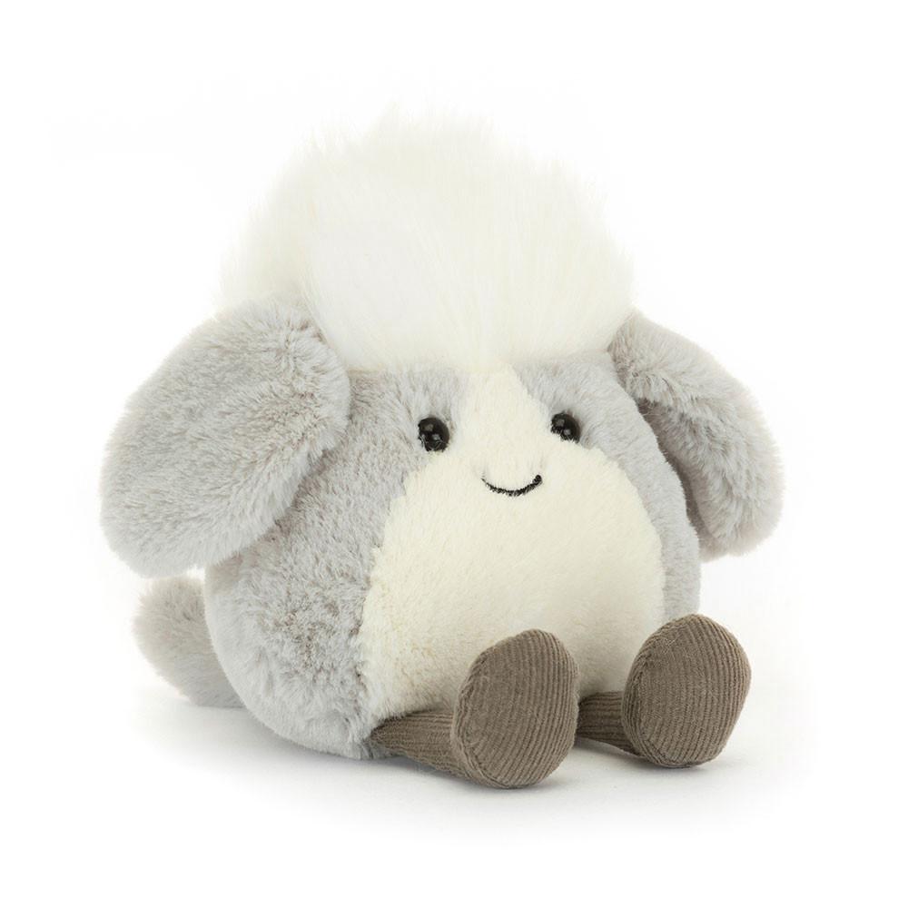 Peluche Jellycat Amuseabean Sheepdog,4.7in x 3.5in x 2.4in Cinzentas | Portugal  PXEKA-2087