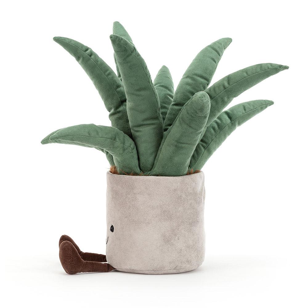 Peluche Jellycat Amuseables Aloe Vera,40cm x 14cm x 14cm Verdes | Portugal  NFBOR-9314