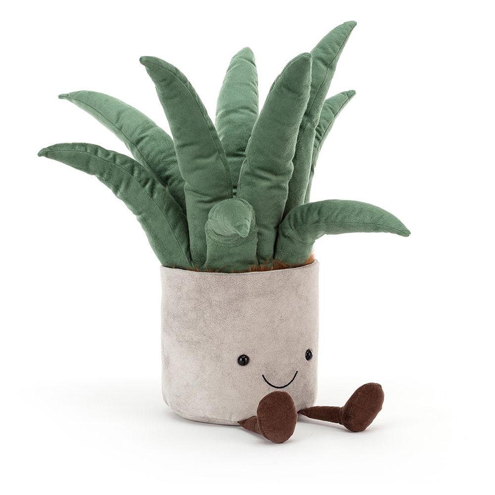 Peluche Jellycat Amuseables Aloe Vera,40cm x 14cm x 14cm Verdes | Portugal  NFBOR-9314