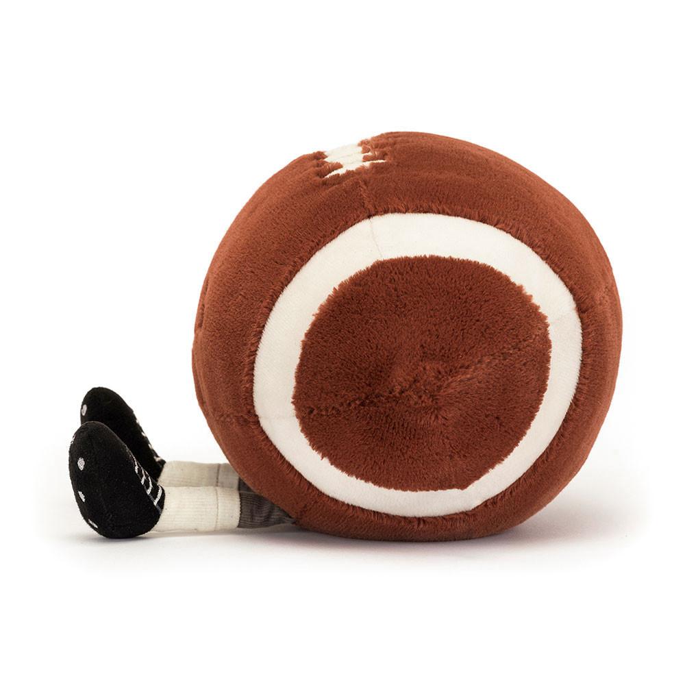 Peluche Jellycat Amuseables American Football,25cm x 28cm x 16cm Marrom | Portugal  KERVS-5176