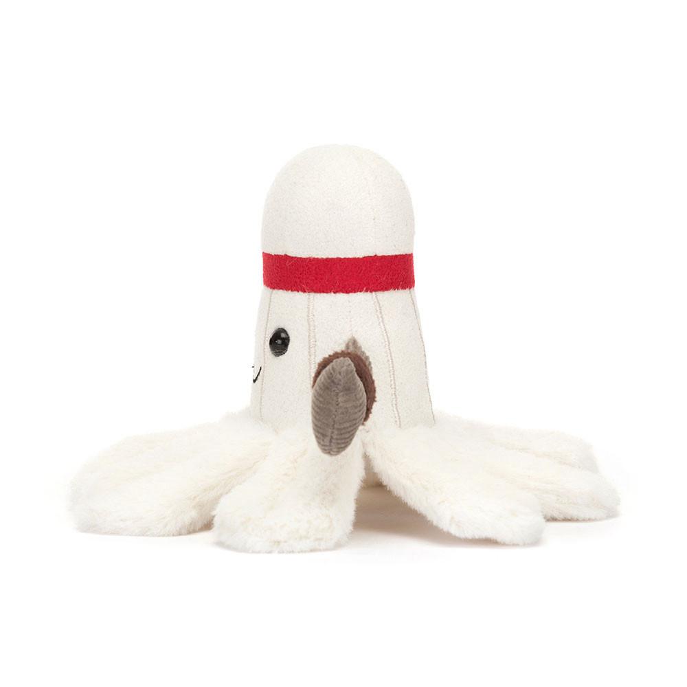 Peluche Jellycat Amuseables Badminton,12cm x 15cm x 14cm Branco | Portugal  GMQZB-5703