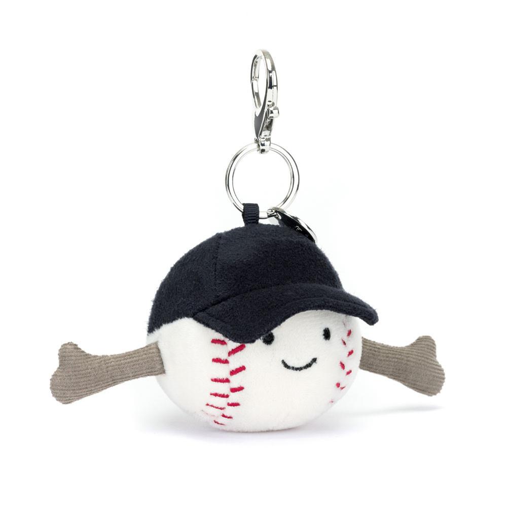 Peluche Jellycat Amuseables Baseball,12cm x 6cm x 6cm Branco | Portugal  YGNEJ-7369