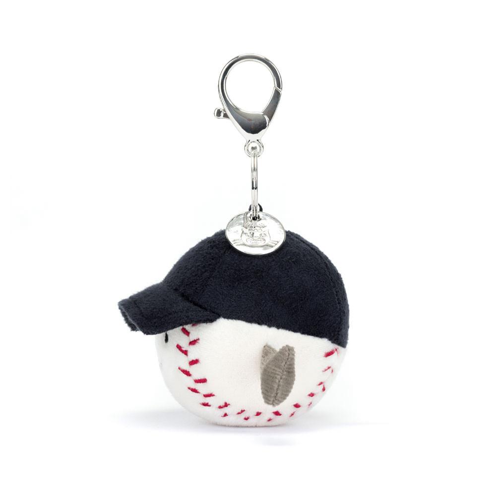 Peluche Jellycat Amuseables Baseball,12cm x 6cm x 6cm Branco | Portugal  UIXEH-9167