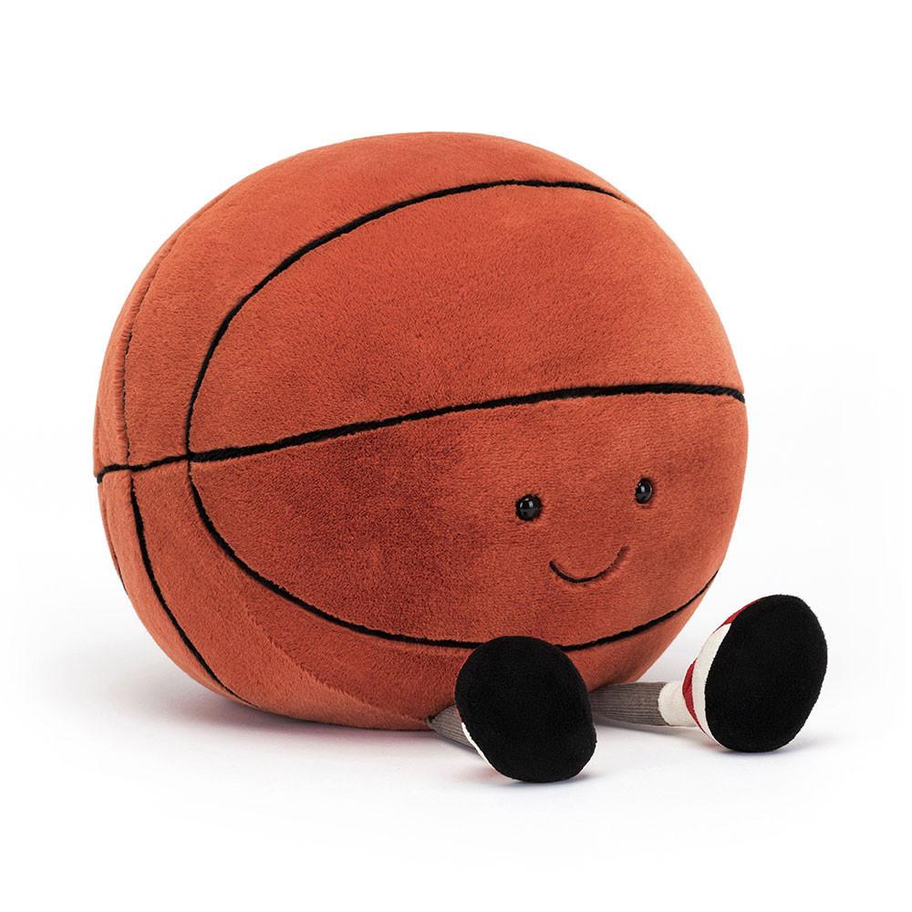 Peluche Jellycat Amuseables Basketball,32cm x 22cm x 22cm Laranja | Portugal  DJNTV-0387