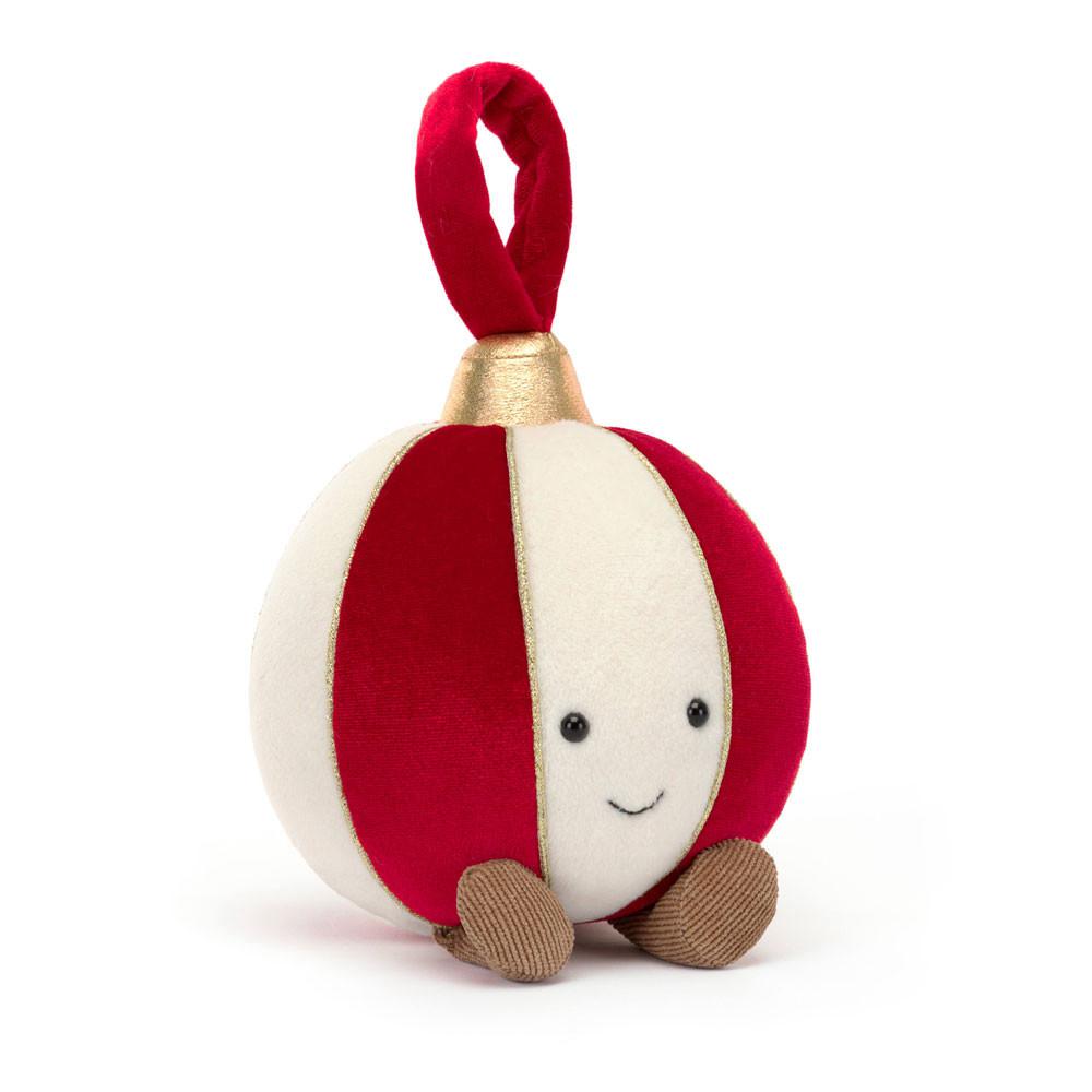 Peluche Jellycat Amuseables Bauble,16cm x 12cm x 12cm Vermelhas | Portugal  XZRQF-4961