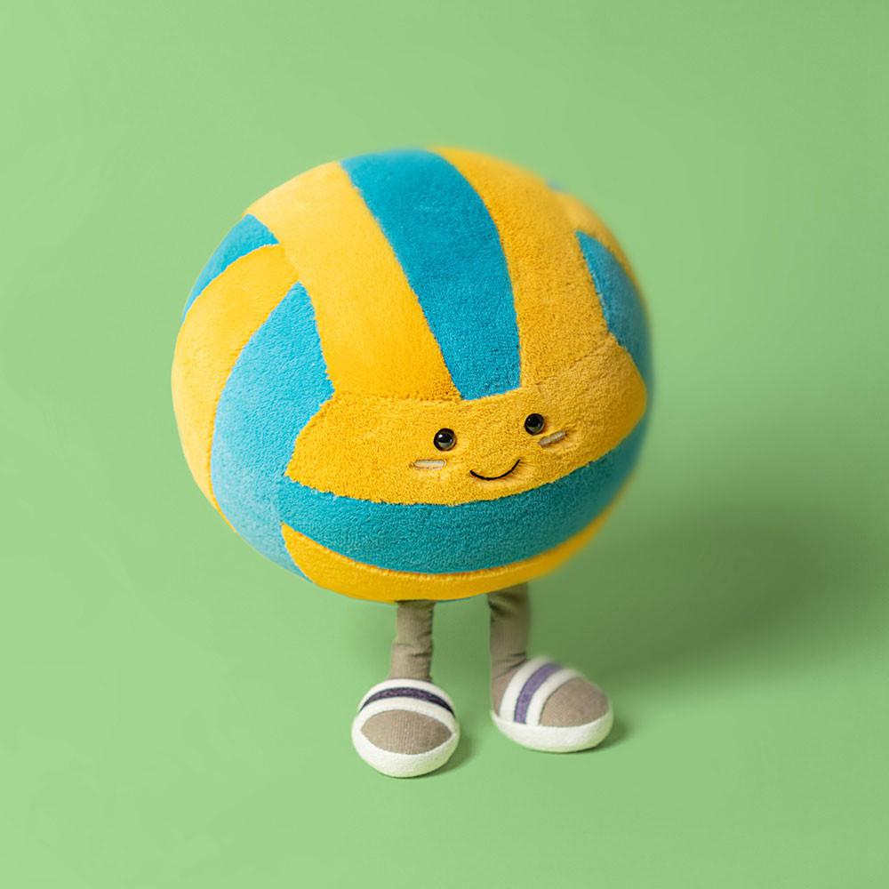 Peluche Jellycat Amuseables Beach Volley,26cm x 21cm x 21cm Amarelas | Portugal  YRTMX-3149