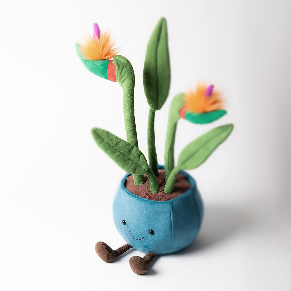Peluche Jellycat Amuseables Bird of Paradise,38cm x 17cm x 14cm Verdes | Portugal  DHKLM-9840