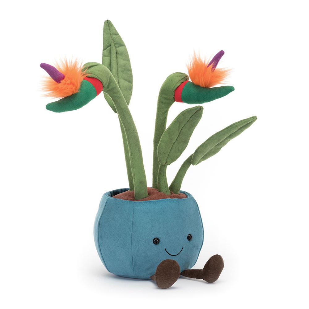 Peluche Jellycat Amuseables Bird of Paradise,38cm x 17cm x 14cm Verdes | Portugal  DPZTE-8954