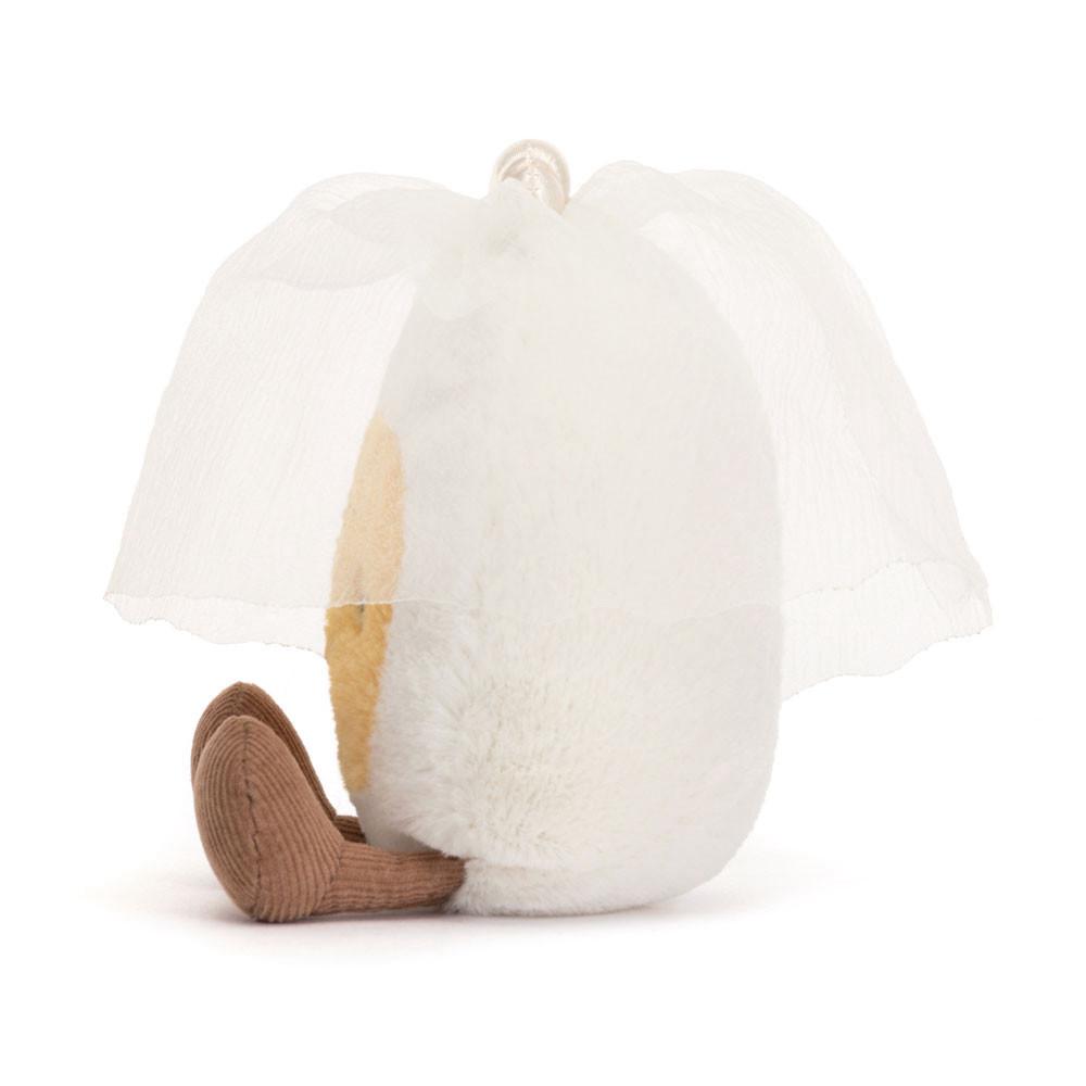 Peluche Jellycat Amuseables Boiled Egg Bride,14cm x 9cm x 4cm Branco | Portugal  LPRVK-6591